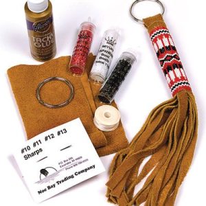 Delica Brick Stitch Key Ring Kit