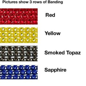 Small Crystal Colored Banding