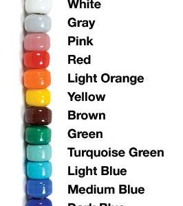 9mm Opaque Crow Beads