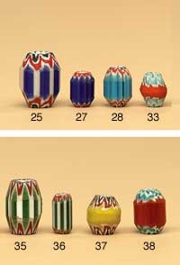 Chevron Trade Beads - #25