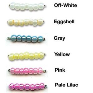 Pearl (Ceylon) Seed Beads - Size 11