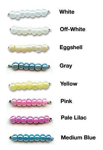 Pearl (Ceylon) Seed Beads - Size 11