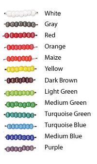Luster Opaque Seed Beads - Size 11