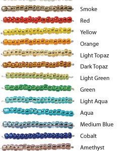 China Silver Lined Seed Beads - Size 10