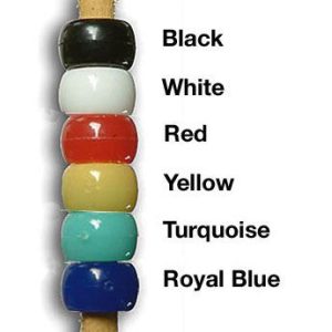 Mini Plastic Crow Bead