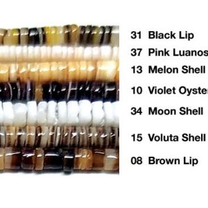 Shell Heishi - Voluta Shell
