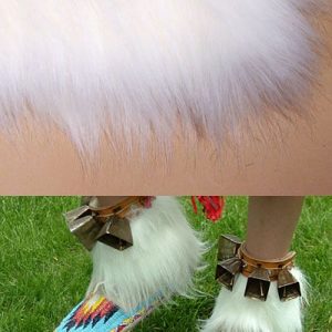 Fur Fabric Shag White Bulk Pelt